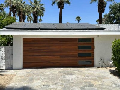 Wooden Garage Door Installation